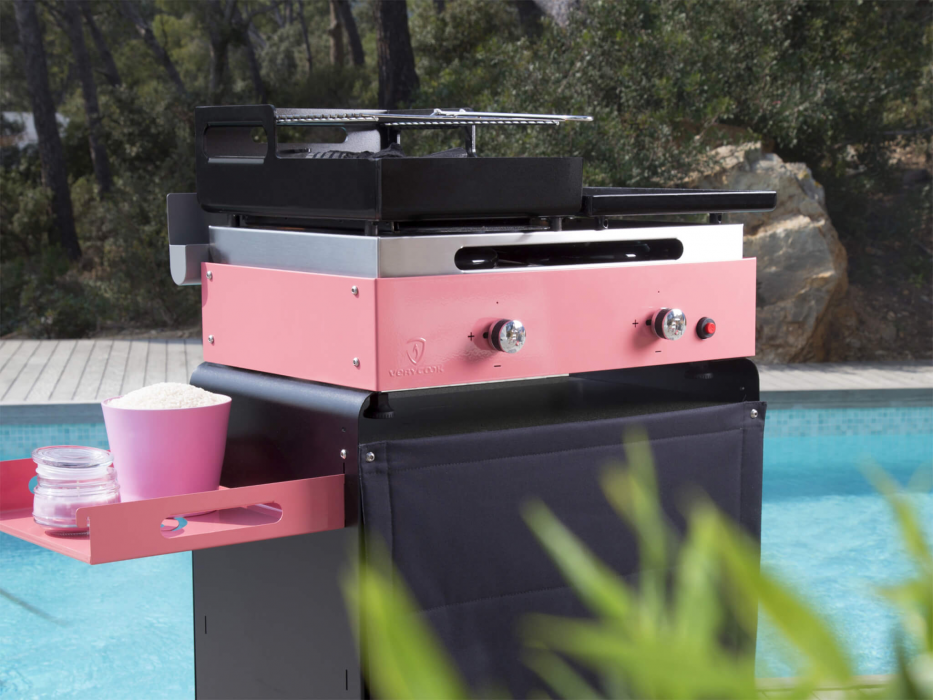 Verysmart Plancha-Gasgrill und Holzkohlegrill ☀ Verycook