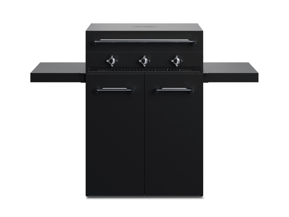 Plancha-Gasgrill EXCELLENCE 3 Brenner - emaillierte...