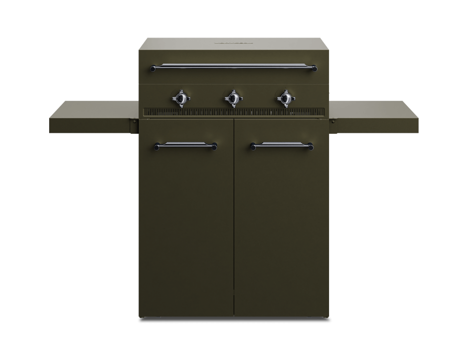 Plancha-Gasgrill EXCELLENCE 3 Brenner - emaillierte...