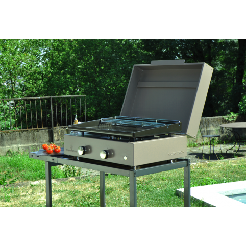 PLANCHA-GRILL SIMPLICITY MIT EMAILLIERTEM STAHL
