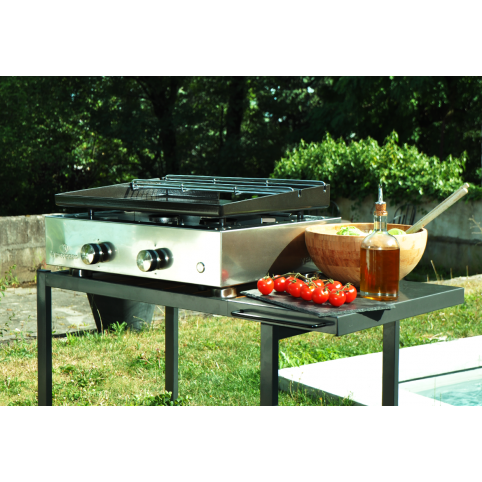 PLANCHA-GRILL SIMPLICITY MIT EMAILLIERTEM STAHL